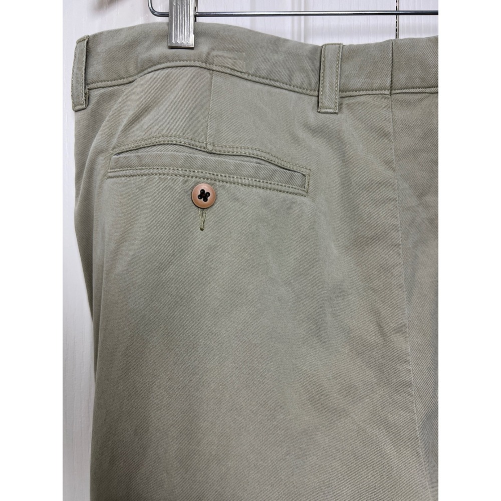 Tommy Bahama Mens Khaki Chino Pants Khaki Tan Straight Fit Size 35x32 Tencel G23 - Picture 12 of 16